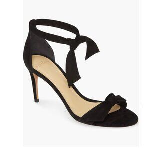 Alexandre Birman Clarita Ankle-Tie High-Heel Suede Sandals 37